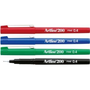 artline® fineliner 200 präziser fineliner 0,4 mm