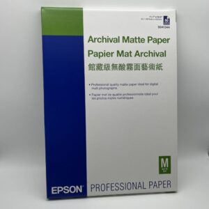 epson archival matt paper a3 s041344 – mattes fotopapier 50 blatt