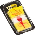 post it® index 680 31 hier unterschreiben