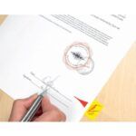 post it® index 680 31 hier unterschreiben