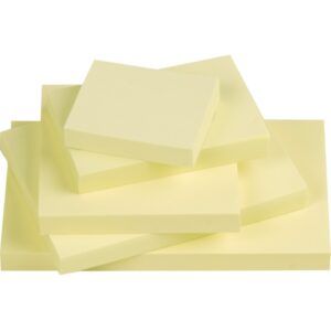 Q-CONNECT® Haftnotizen Quick Notes gelb